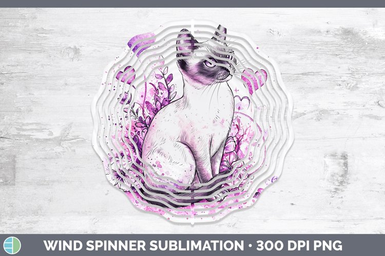 GorgeousValentine Splash Wind Spinner design.