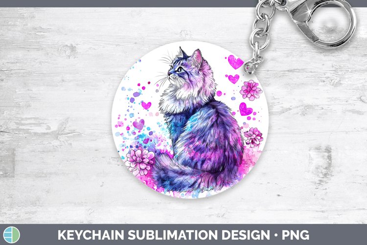 GorgeousValentine Splash Keychain design.
