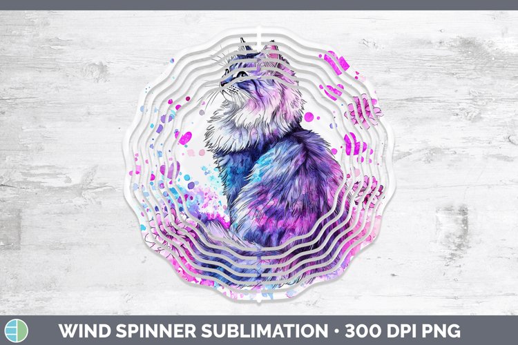 GorgeousValentine Splash Wind Spinner design.