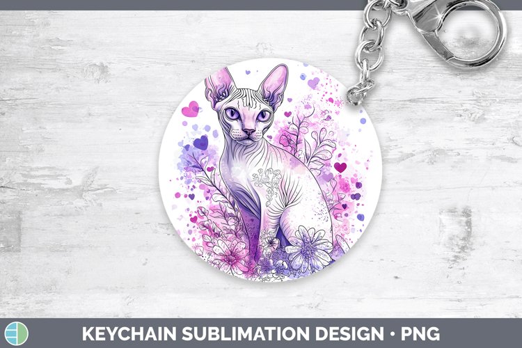 GorgeousValentine Splash Keychain design.
