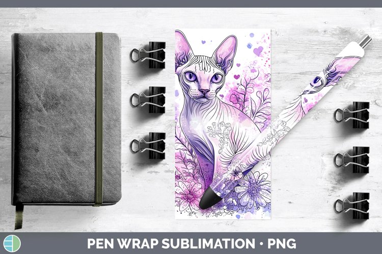 GorgeousValentine Splash Pen Wrap design.