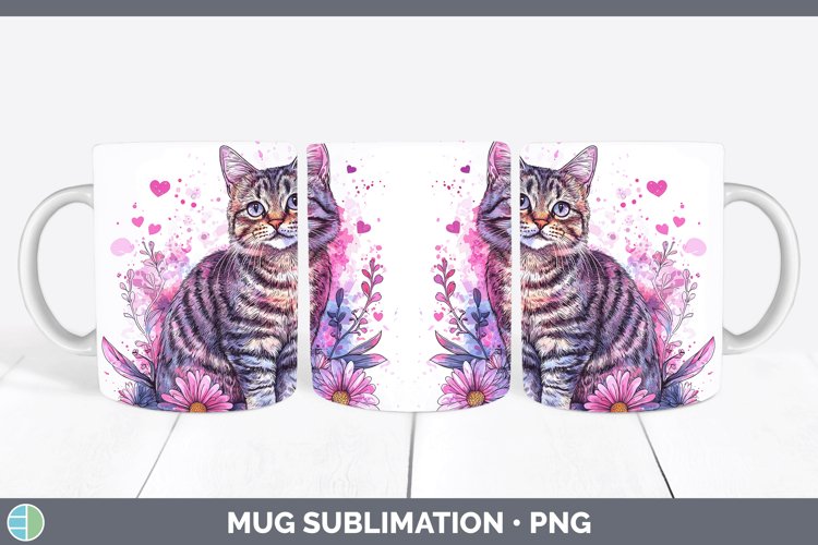 GorgeousValentine Splash Mug Wrap design.