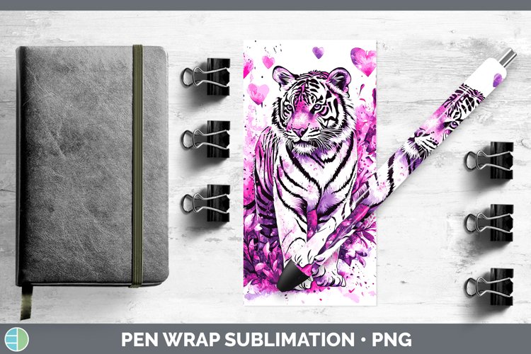 GorgeousValentine Splash Pen Wrap design.