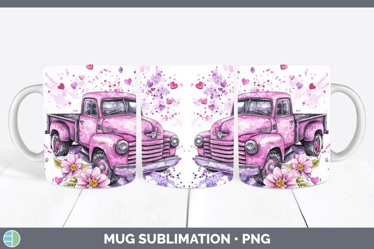 Vintage Truck Clipart Image 17