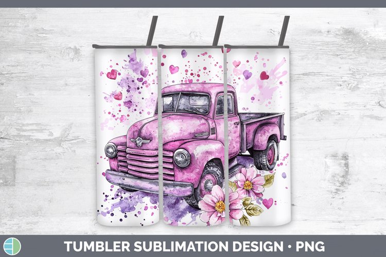 Vintage Truck Clipart Image 8