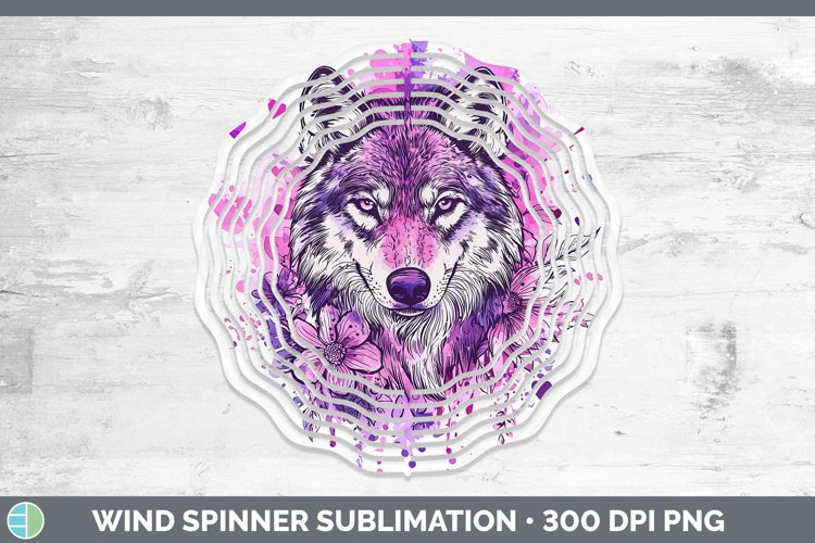 GorgeousValentine Splash Wind Spinner design.