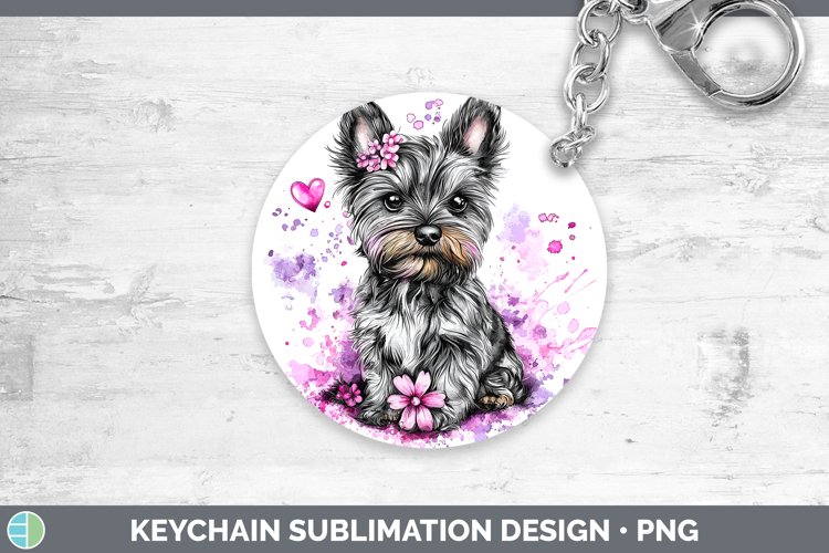 GorgeousValentine Splash Keychain design.