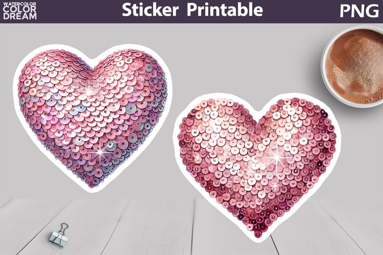 Pink Heart Clipart Image 16