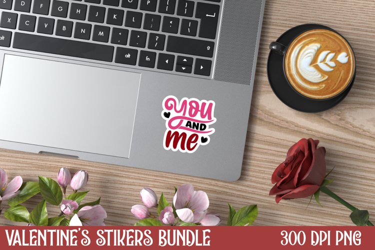 You and me Stickers