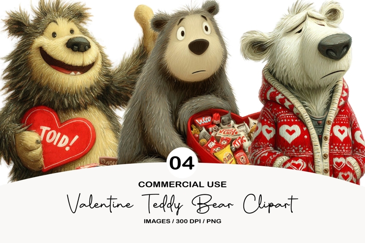 valentine teddy bear clipart