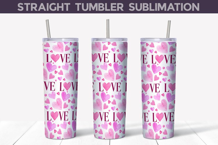 Valentine Tumbler Sublimation | Valentines Day Tumbler