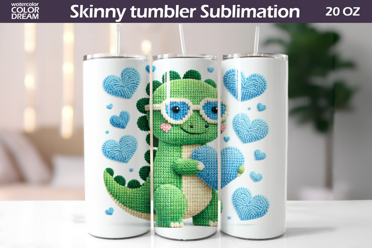 Dinosaur Tumbler Image 4