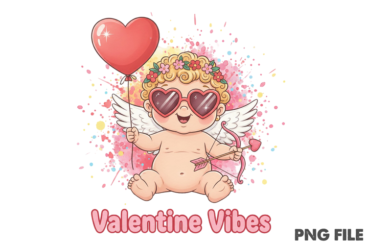 Valentine Vibes Valentines Day PNG