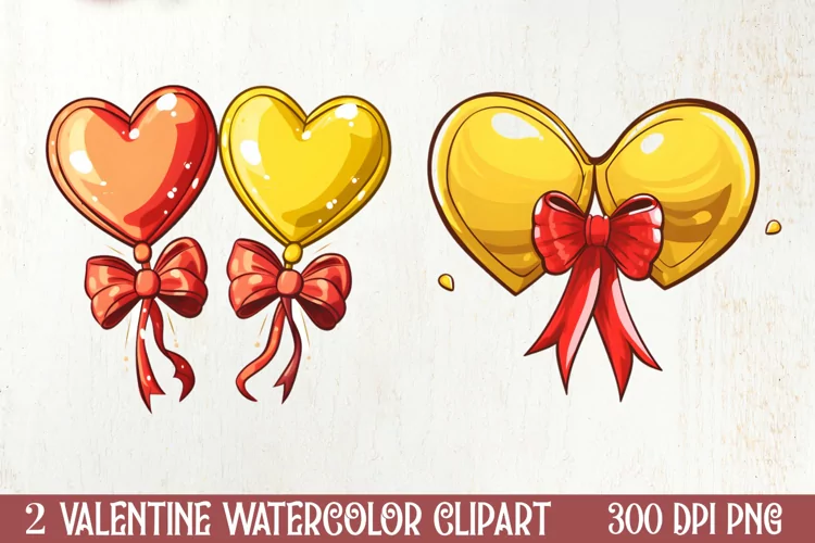 Valentine Vintage Love Clipart, Christmas Clipart