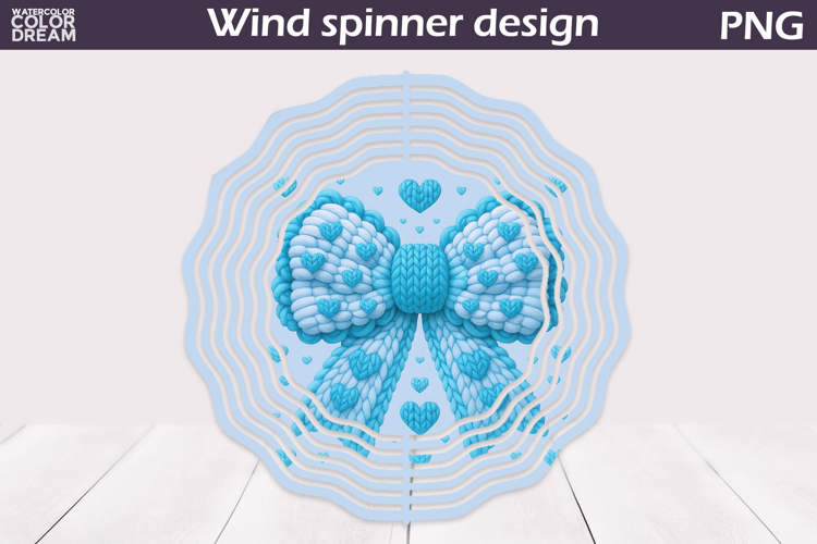 Valentine Wind Spinner | Bow Wind Spinner