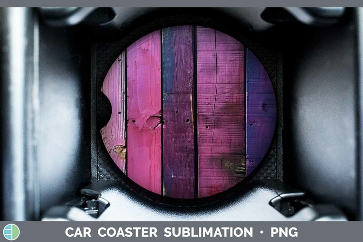 Valentine Wood Car Coaster Sublimation Designs