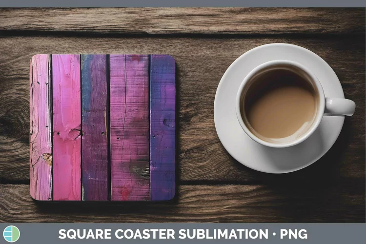 Valentine Wood Square Coaster Sublimation Coaster Designs