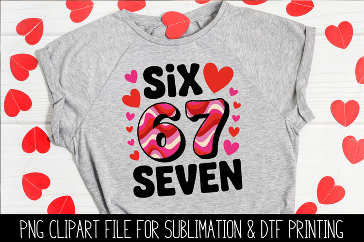Coquette Valentine 67 Six Seven | SVG