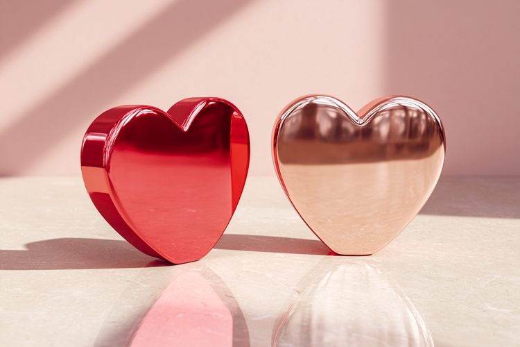 Valentines day mockup|Hearts Valentine background|Heart Love