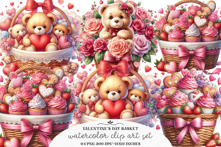 Candy Hearts Clipart Image 8