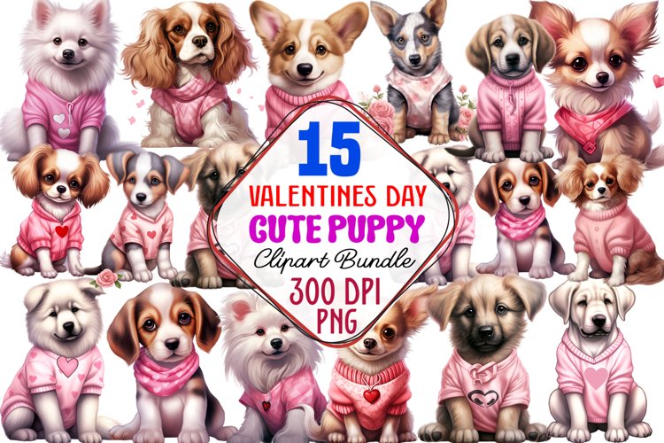Cute Valentine's Day Clipart Image 6