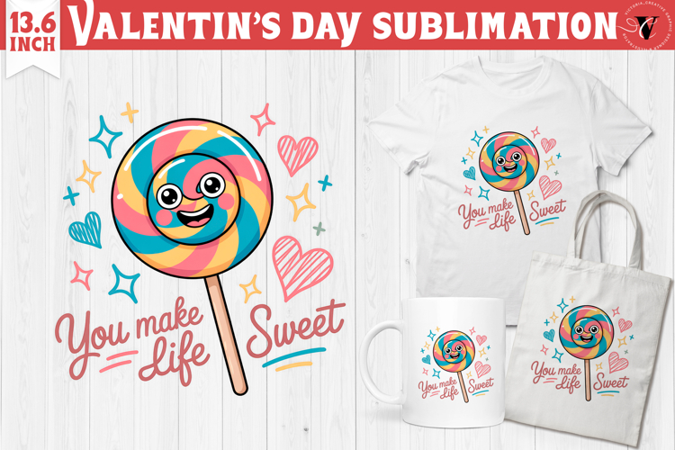 Cute Valentines sublimation | Valentines day love clipart