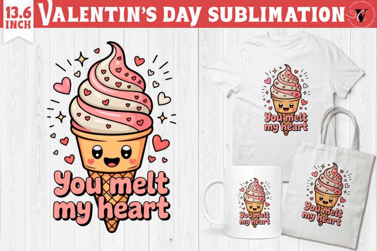 Cute Valentines sublimation | Valentines day love clipart