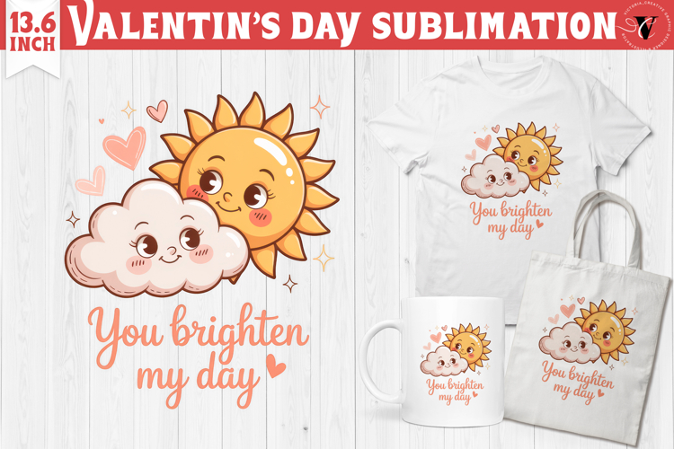 Cute Valentines sublimation | Valentines day love clipart