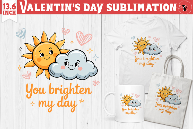 Cute Valentines sublimation | Valentines day love clipart