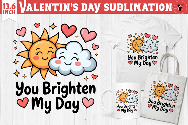 Cute Valentines sublimation | Valentines day love clipart