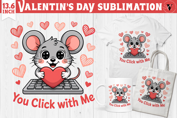 Cute Valentines sublimation | Valentines day love clipart