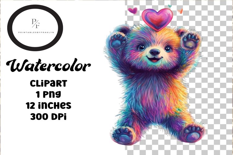Valentines Day Bear Clipart