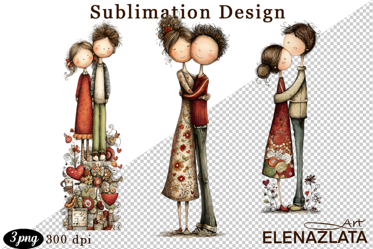 Valentines Heart and angel Clipart. Love png