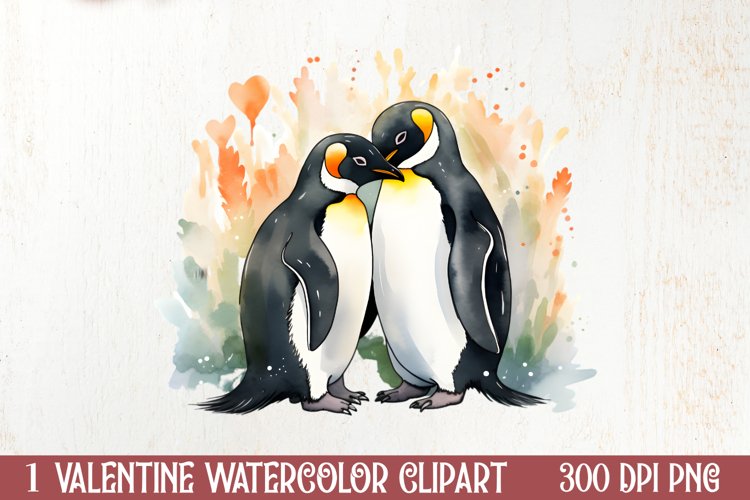 Valentines Day Animal Couple Sublimation, Christmas Clipart