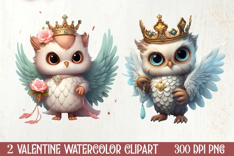 Chibi Angel Kitty Valentine Clipart, Valentines PNG