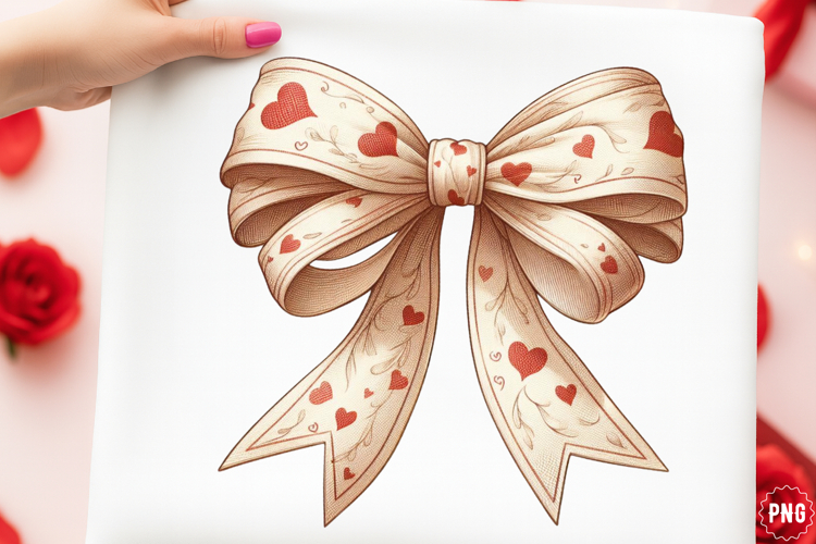 Valentines Day Highland Cow Coffee PNG