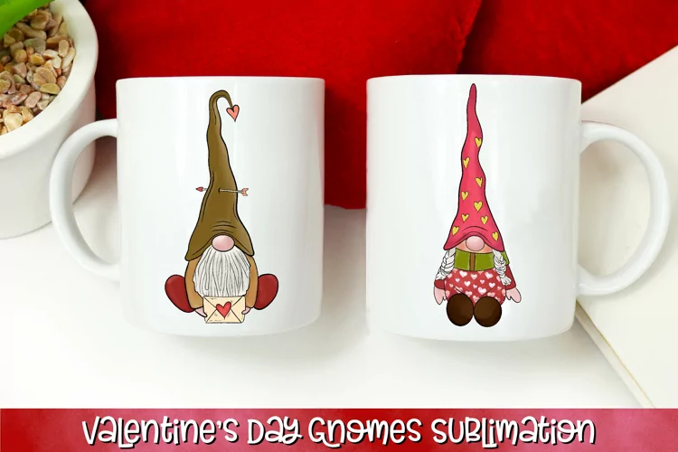 Valentine Couple Sublimation | Couple Mug Valentines