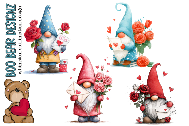 Valentine day Gnomes