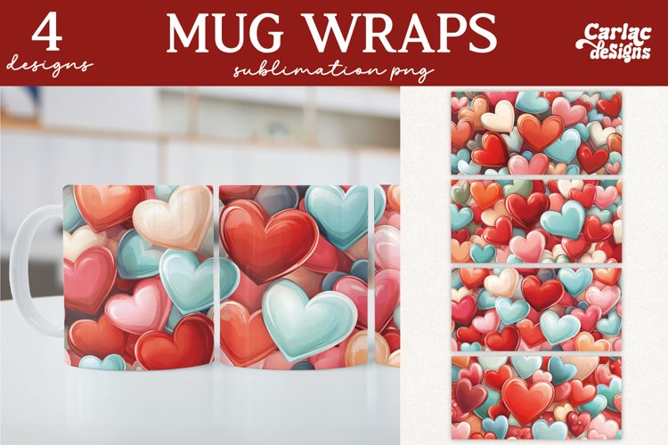 Sublimation Mug Wraps