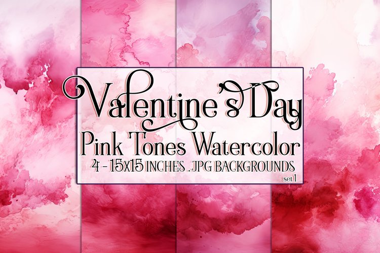 Pink Watercolor Backgrounds Image 13