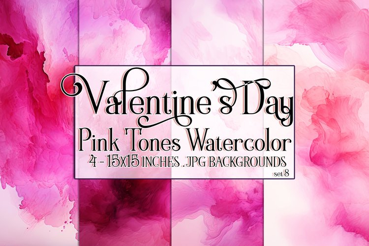 Pink Watercolor Backgrounds Image 23