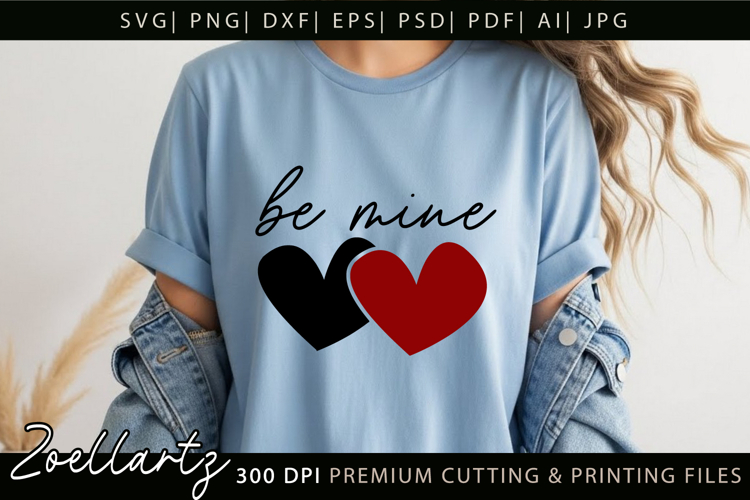 Valentines Day SVG PNG EPS DXF Love Heart SVG for Cricut