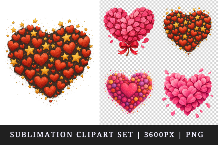 Valentine's Day clipart printable sublimation design png