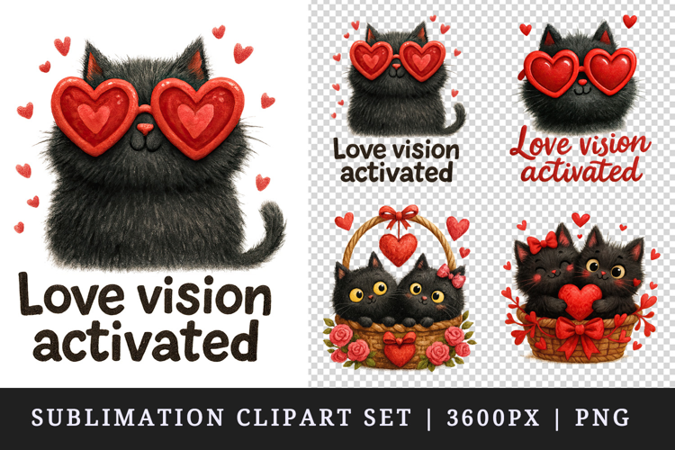 Valentine's Day clipart printable sublimation design png
