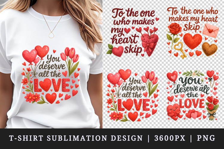 Valentines Day t-shirt printable sublimation design png