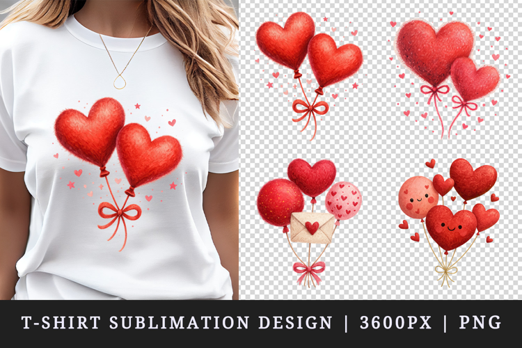 Valentine's Day t-shirt printable sublimation design png