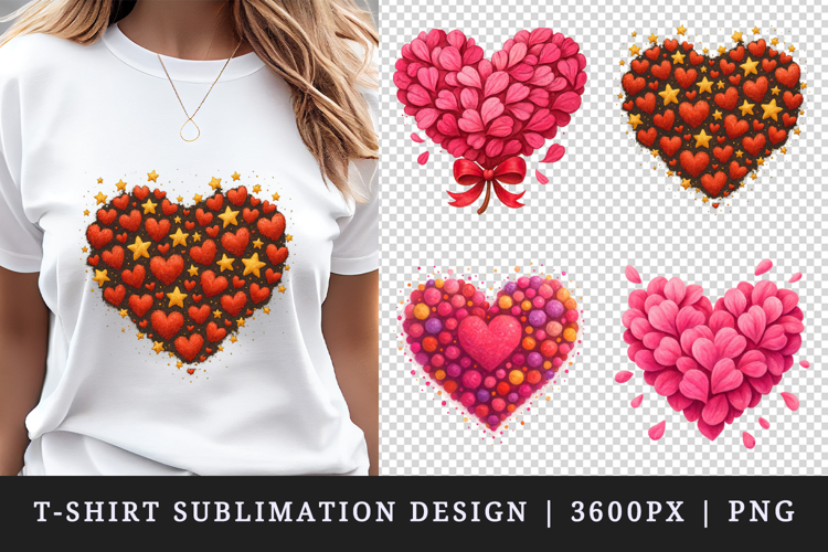 Valentine's Day t-shirt printable sublimation design png