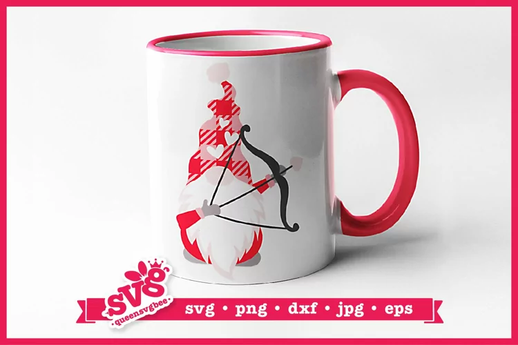 Valentine Gnome SVG | Valentine T Shirt Design