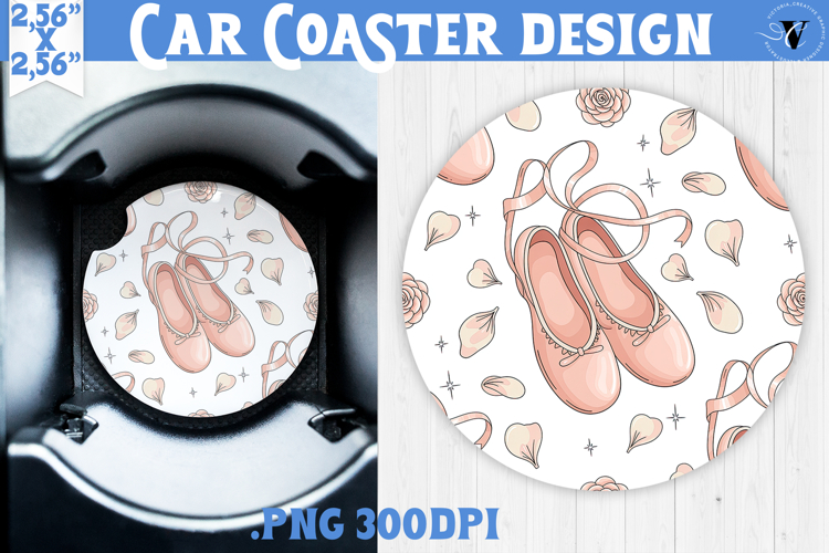 Love Car coaster | Valentine pattern | Valentines day