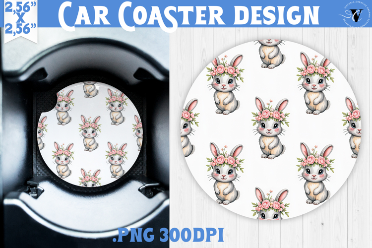 Love Car coaster | Valentine pattern | Valentines day